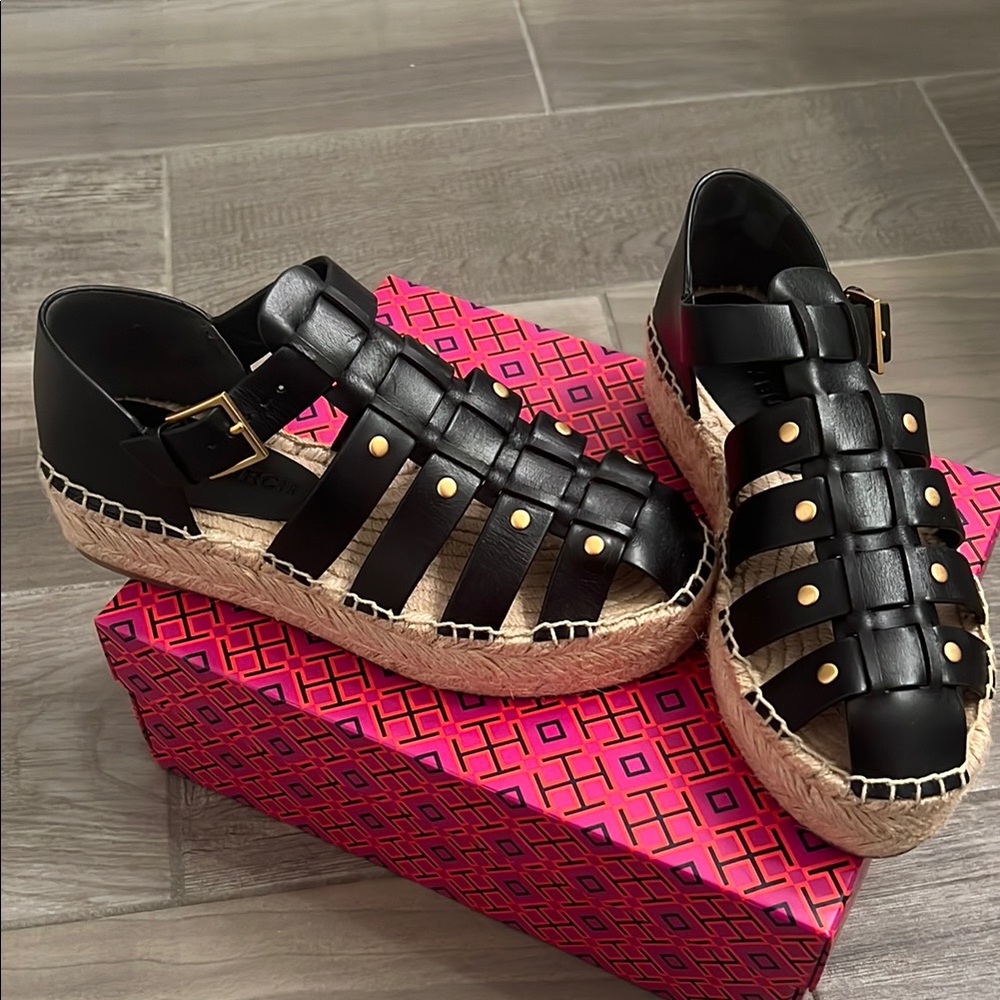 Tory Burch fisherman espadrille